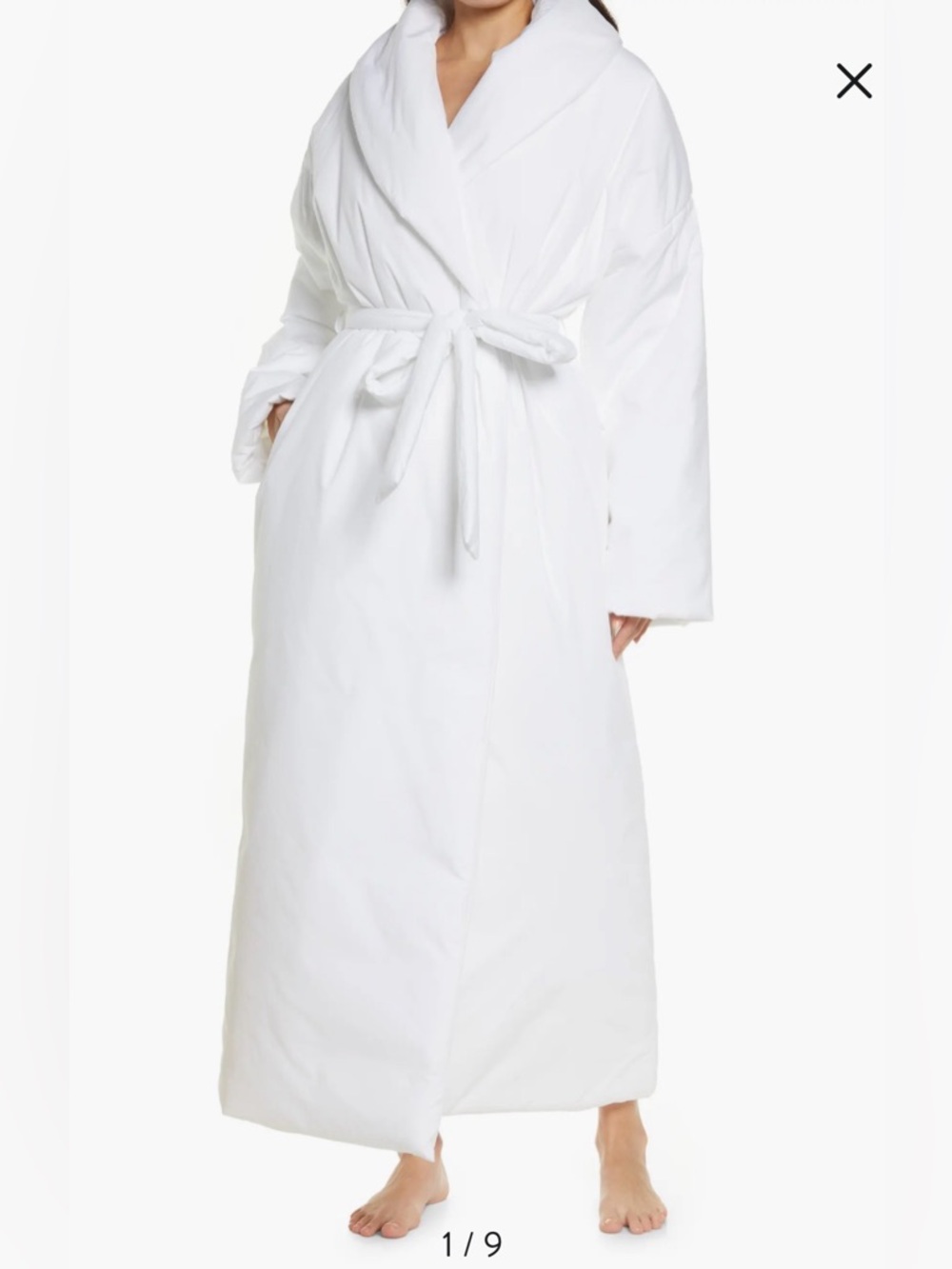 SKIMS Cotton Duvet Robe SOLD OUT